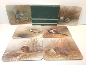 6 Manor Craft wildlife Dinner Place Mats code B97 - Picture 1 of 15