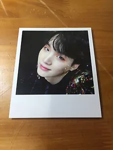 BTS 2nd Album WINGS Blood Sweat & Tears Suga Yoongi Photo Card Official(65( - Picture 1 of 2