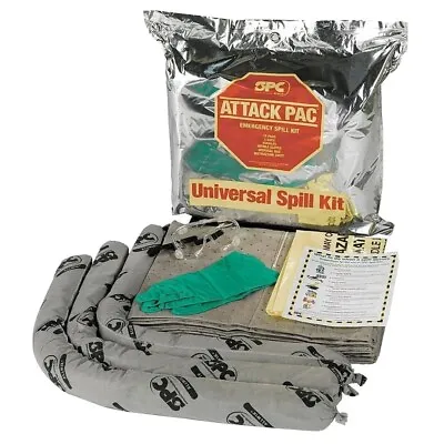 Brady Spc Absorbents Ska-Atk-Grng Spill Kit Universal  3AP01 New • 24.84£
