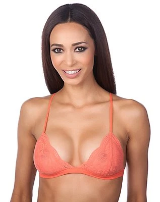 Sujetador ligero Honeydew para mujer triángulo sin aros elegante bralette de encaje  Foto 1 de 3