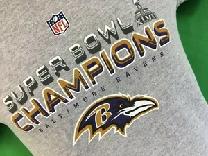 NFL Baltimore Ravens Super Bowl XLVII Champions T-Shirt Youth Medium 10-12 NWT - Picture 1 of 2