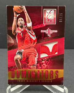 2013-14 Panini Elite TRACY MCGRADY /25 Patch Game-Worn Dominators ROCKETS Read!