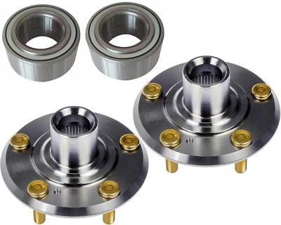 2 Front Wheel Hub Bearing Kits Fit 97-01 Honda CR-V Prelude - 2Day Free Shipping - Image 1 of 3