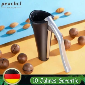 Nussknacker Nussbrecher Nusszange Zink Druckguss Kraftübertragung schwarz DE - Bild 1 von 7