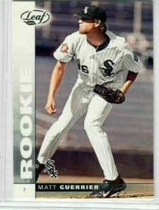 2001 Leaf Rookie Stars Baseball Card Matt Guerrier #165 - Picture 1 of 2