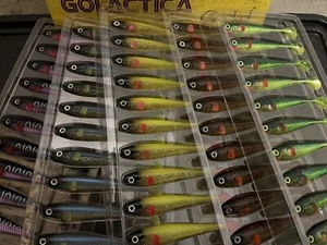Gummifische Zander/Hecht/Barsch 1 Paket alle Farben - Bild 1 von 4