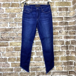 Joe's Jeans skinny pantaloni denim alla caviglia orlo curvo Henrietta taglia 26 nuovi con etichette $189 autunno - Foto 1 di 10