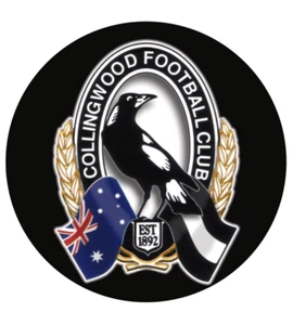 COLLINGWOOD/MAGPIES Pin Badges (5.8 cm) - Picture 1 of 2