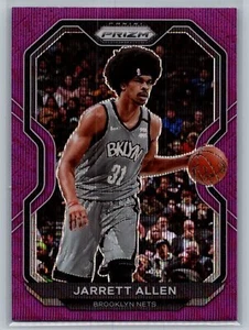 2020-21 Panini Prizm #144 Jarrett Allen Purple Wave Prizms Brooklyn Nets - Bild 1 von 2