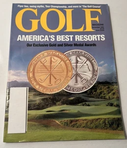 GOLF MAGAZINE November 1992 AMERICA' S BEST RESORTS Gold and Silver Medal Awards - Picture 1 of 15