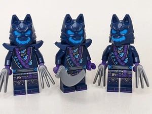 Lego Ninjago Máscara de Lobo Guerrero Paquete de 3 Lote Minifigura 71813 Dragones Ejército en Ascenso - Imagen 1 de 4