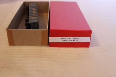 HO Scale Mantua 40' Monon, Gondola Car, Blue #8029 Built - Image 1 of 4