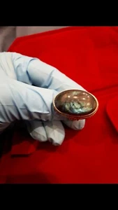 Handcrafted Labrodite Ring( size us 9) - Picture 1 of 3