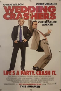 WEDDING CRASHERS Original One Sheet Movie Poster - 2005 - Picture 1 of 9