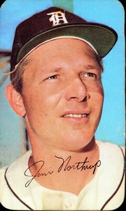 1971 Topps Super #55 Jim Northrup LOW GRADE Detroit Tigers Baseball Card