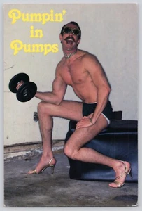 Postal Humor Queer - Bill Bernardo en Tacones, Cultura Física Gay, Publicado - Imagen 1 de 1