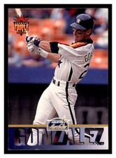 1994 Triple Play #27 LUIS GONZALEZ Houston Astros ~B3DD