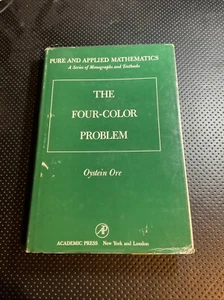 The Four-Color Problem by Oystein Ore - First Edition 1966 - Picture 1 of 7