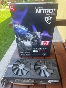 AMD RADEON sapphire rx 580 NITRO+ 8gb