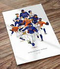 Houston Astros 2022 World Series Collage Altuve Pena Alvarez Poster Print Art