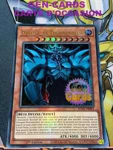 CARTE Yu Gi Oh OBELISK, LE TOURMENTEUR EGO1-FR001 1ère édition - Picture 1 of 1