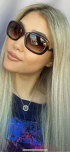 Nuevas gafas de sol Pierre Cardin 54 mm tortuga para mujer - Imagen 1 de 11