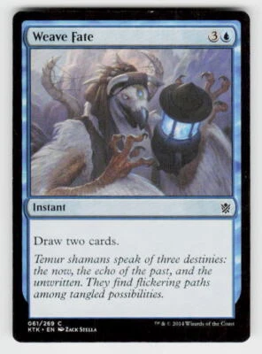 Khans of Tarkir #61 Weave Fate - Image 1 of 2