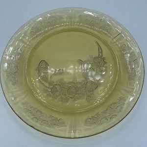 Vintage Bundesglas - Sharon Kohlrose Bernstein - 9" Teller. - Bild 1 von 4