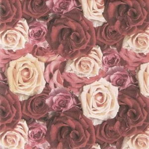 4 servilletas de papel individuales para decoupage y fiesta - rosa vintage Alinka - Imagen 1 de 4