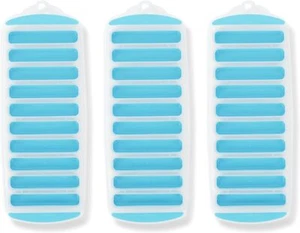 3 Pack Silicone Ice Stick Trays for Water Bottles, 3.5 in Long Ice Sticks - Picture 1 of 10