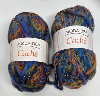 Coats - Moda Dea Cache Yarn - Color 2886 Gypsy - 75% Wool 50g 72 yds - 2 Skeins - Image 1 of 3