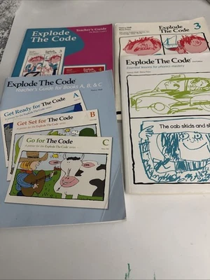 Explode the Code Teachers Guide A,B,C,Bks 3&4, Bks 2&3 - Image 1 of 4