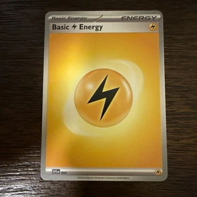 Pokemon Basic Lightning Energy 004  Scarlet & Violet - Image 1 of 2