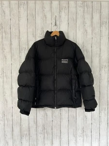 Axel Arigato Mens Puffer Jacket Black Size Medium Long Sleeved Full Zip - Picture 1 of 13