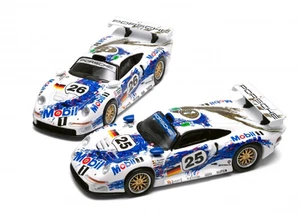 SPARK, PORSCHE 911 GT1 2 #25 et#26 24H Le Mans 1996 Combo Set, échelle 1/64, ... - Foto 1 di 5