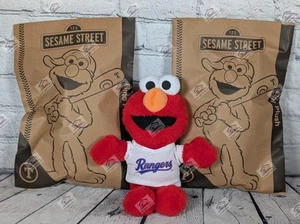 Texas Rangers Sesame Street Elmo Plush SGA 5/2/25 Ships Next Day!! - Picture 1 of 3
