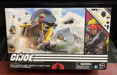 GI Joe Classified Series Tele-Viper & Cobra Flight Pod #98 Python Patrol NEW - Image 1 of 4