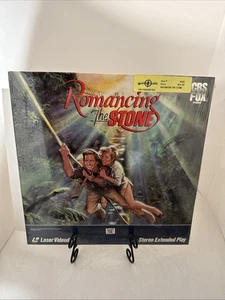 Romancing The Stone  Laserdisc New And Sealed - Imagen 1 de 4