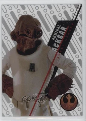 2016 Topps Star Wars High Tek Form 1 Pattern 1 Admiral Ackbar #SW-5 8d4 - Image 1 of 3