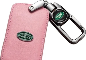 Llavero de cuero genuino con logotipo de coche para llavero LAND ROVER con logotipo nuevo - Imagen 1 de 2