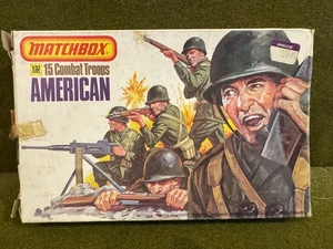 Matchbox P-6003 1/32 American US combat troops in good box MIB [50/019] - Picture 1 of 7