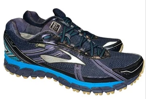 Brooks Adrenaline GTX 12 Shoes Mens Size 12D Runnning Sneakers GoreTex Blue - Picture 1 of 9