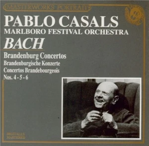 BACH - CASALS - BRANDENBURGISCHE KONZERT 4-5-6 - CBS CD 1988 - Bild 1 von 3