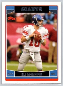 2006 Topps Football Eli Manning New York Giants #129 - Picture 1 of 2