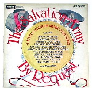 The Salvation Army - By Request (12" Vinyl LP, 1978 Warwick) A Joyful Hour - Picture 1 of 4