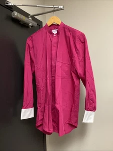 ChurchWear by Murphy 15,5-32/33 Herren Hemd weiß Bündchen rosa Klerus - Bild 1 von 4