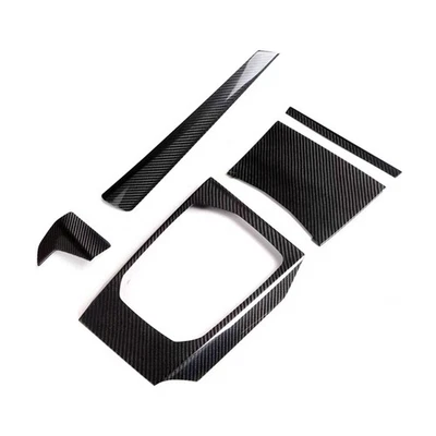 5pcs Carbon Dash Console Cover Trim For BMW G20 G22 320i M340i M440i 2020-2022 - Image 1 of 4