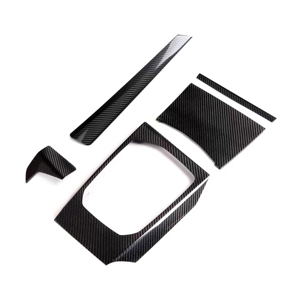 Cubierta de consola de tablero de carbono 5 piezas para BMW G20 G22 320i M340i M440i 2020-2022 Foto 1 de 4