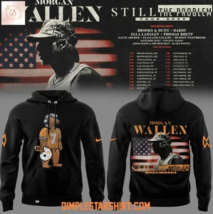 Morgan Wallen Still The Problem Tour 2026 Black 3D Hoodie - Picture 1 of 2