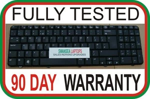 TESTED Genuine HP Compaq G61-110SA Laptop UK keyboard - Picture 1 of 1